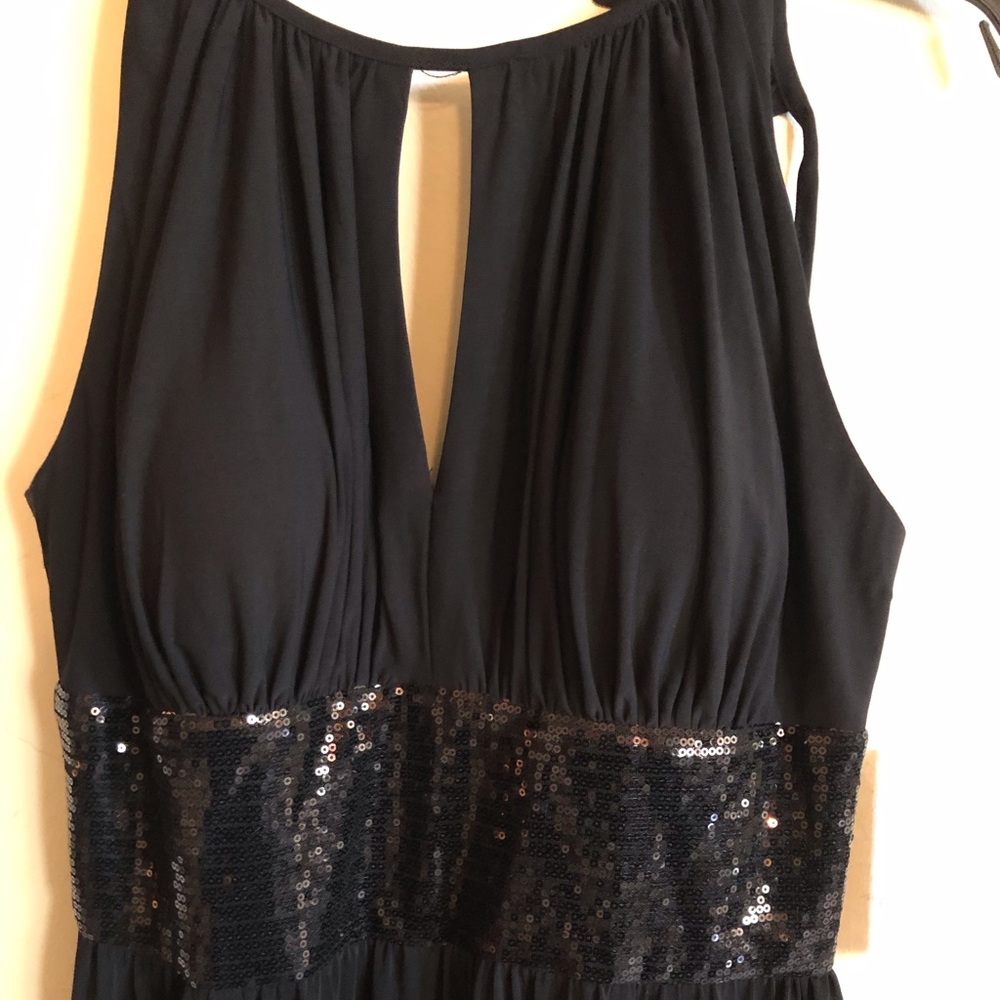 Ankle length halter top dress